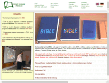 Tablet Screenshot of biblecsp.cz